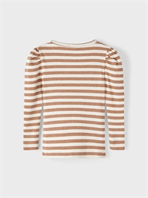 NAME IT Modal Rib Bluse Nete Jet Stream